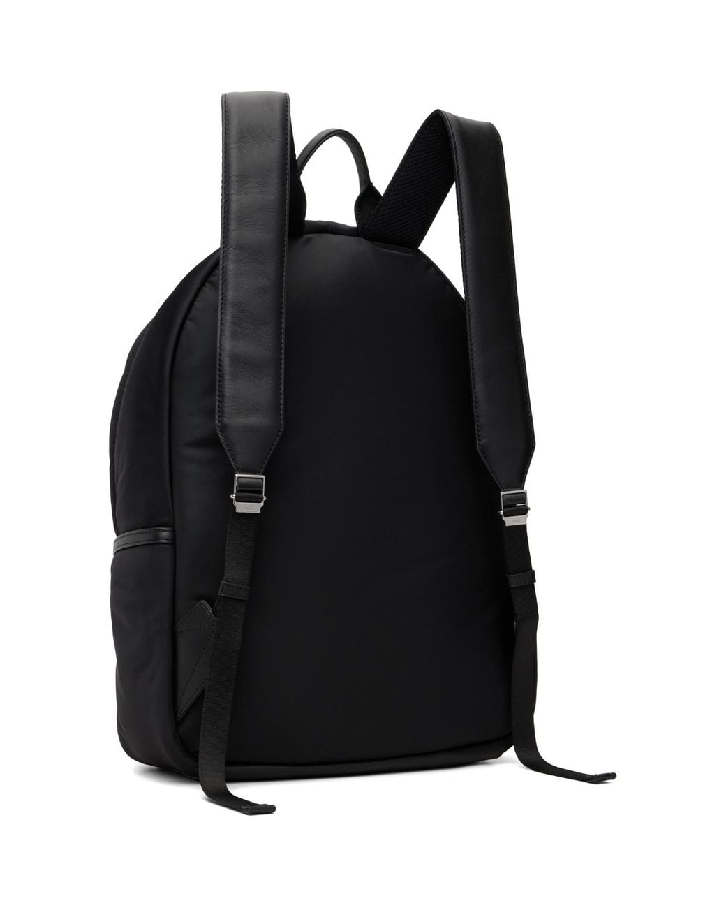 AMI Black Nylon Marcel Backpack
