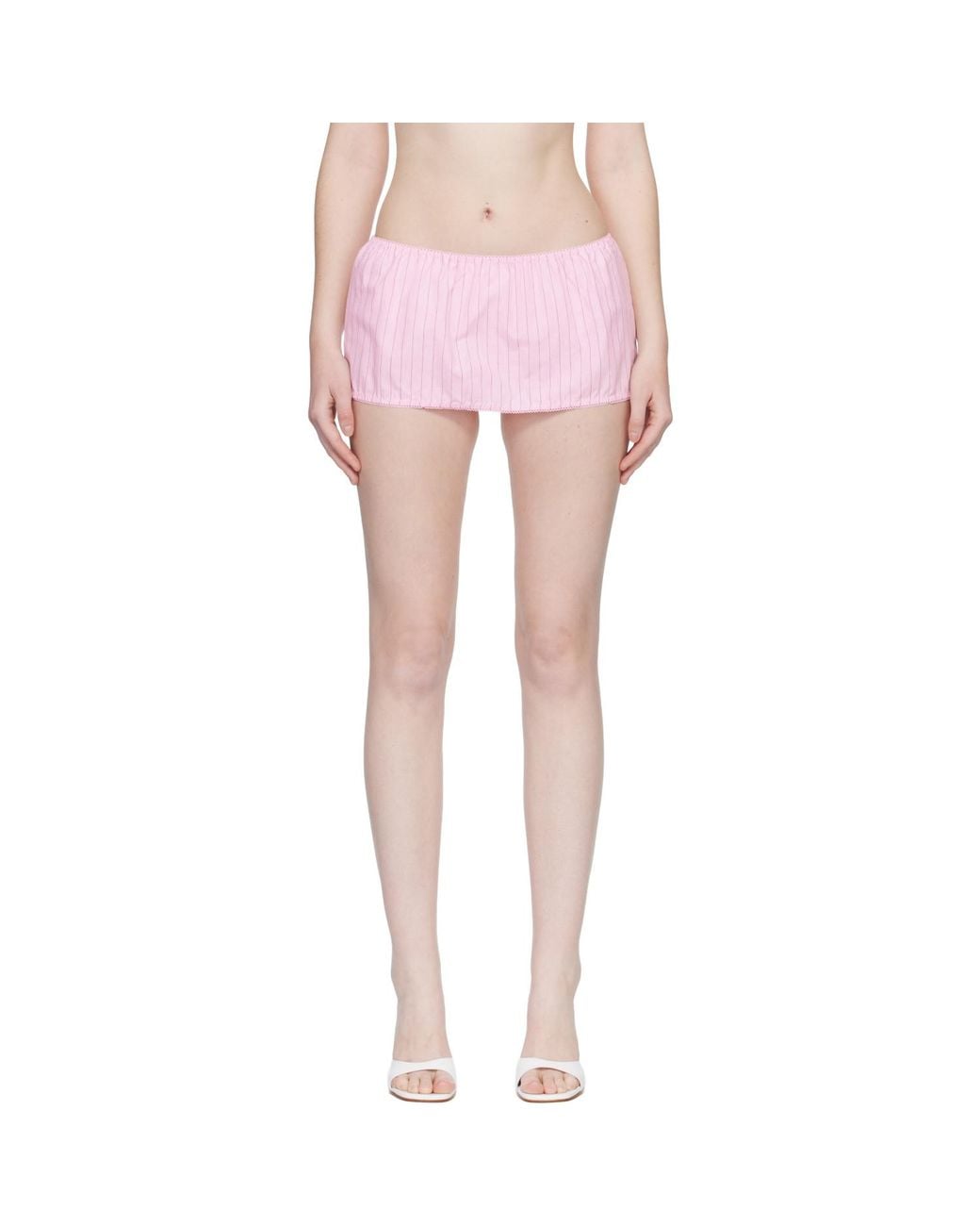 Fruity Booty Pink Stripe Bloomer Skort