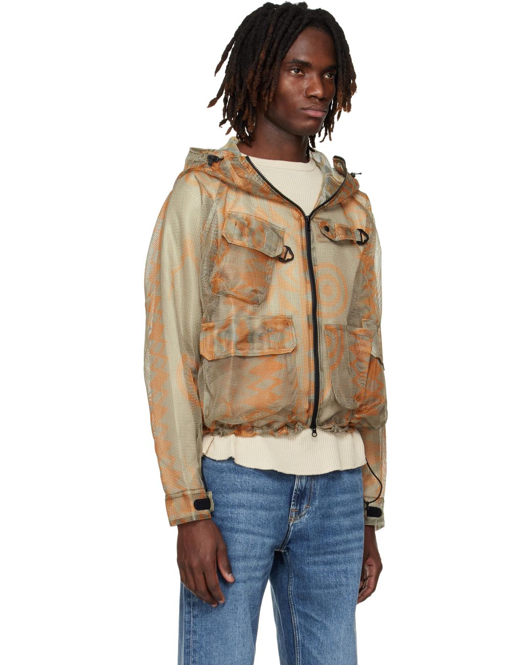 South2 West8 Bush Trek Jacket in Blue for Men | Lyst