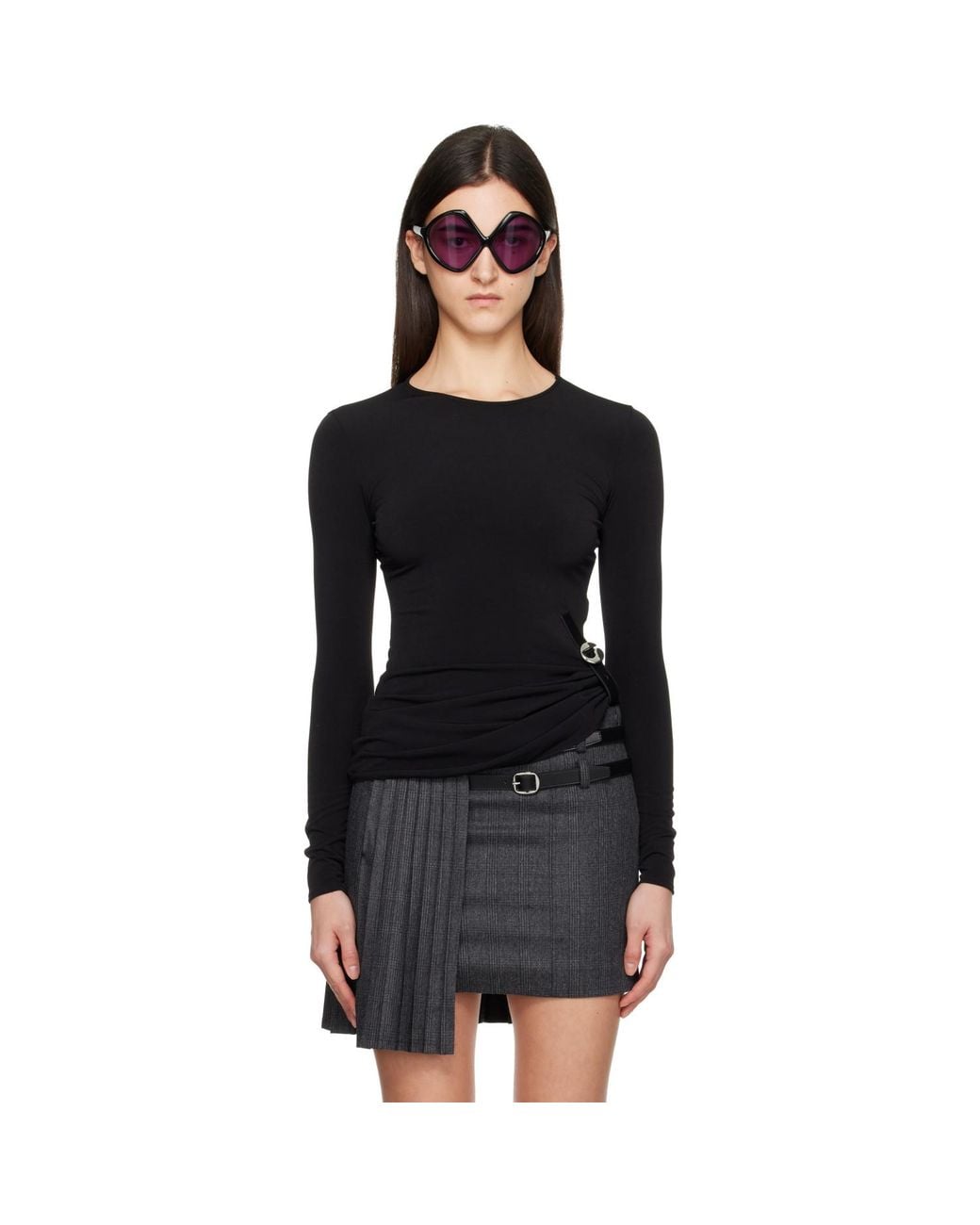Coperni Black Suspended T-Shirt