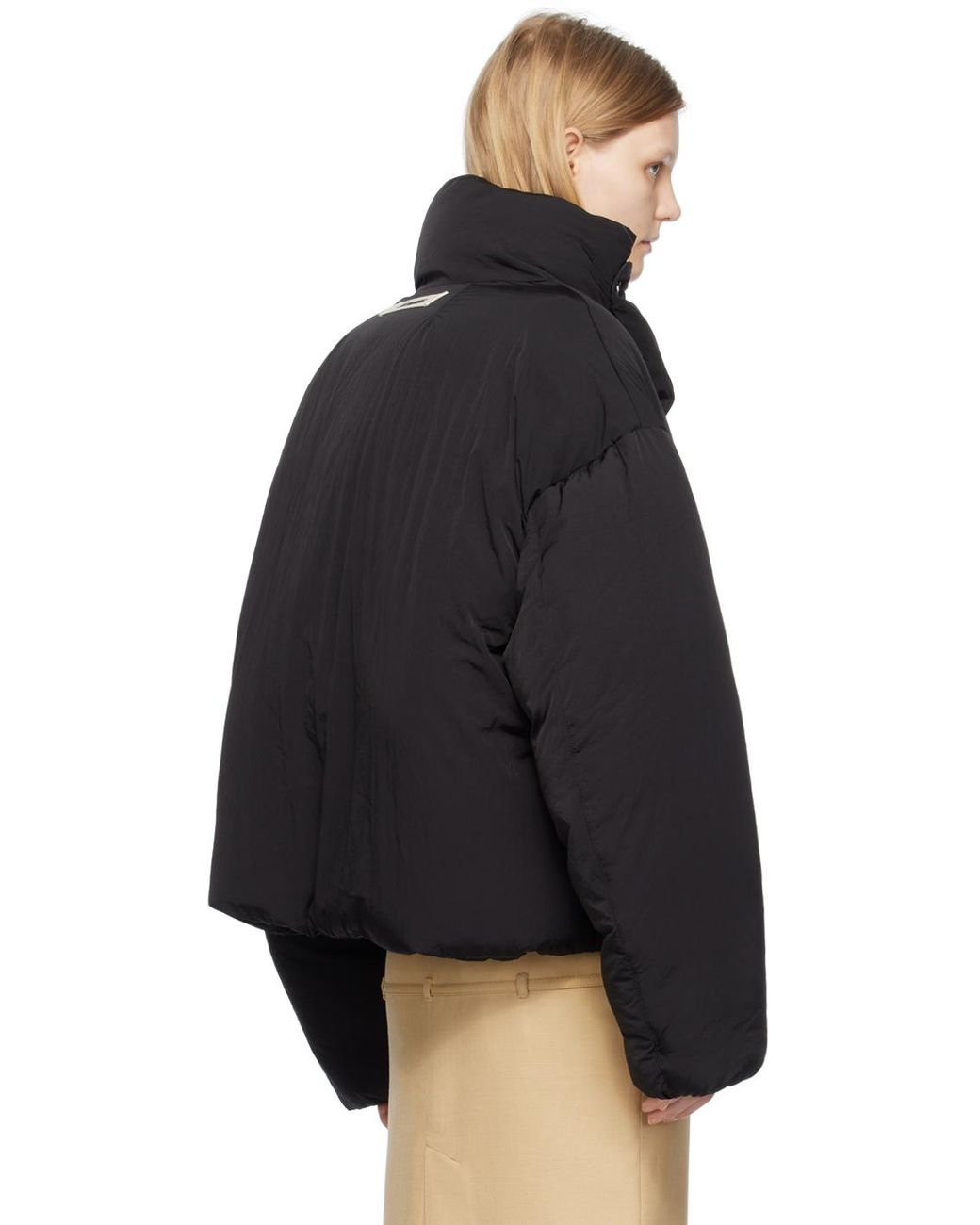 JACQUEMUS La Doudoune Caraco ジャケット Jacquemus La Doudoune Courte Caraco パデッドジャケット | ブラック