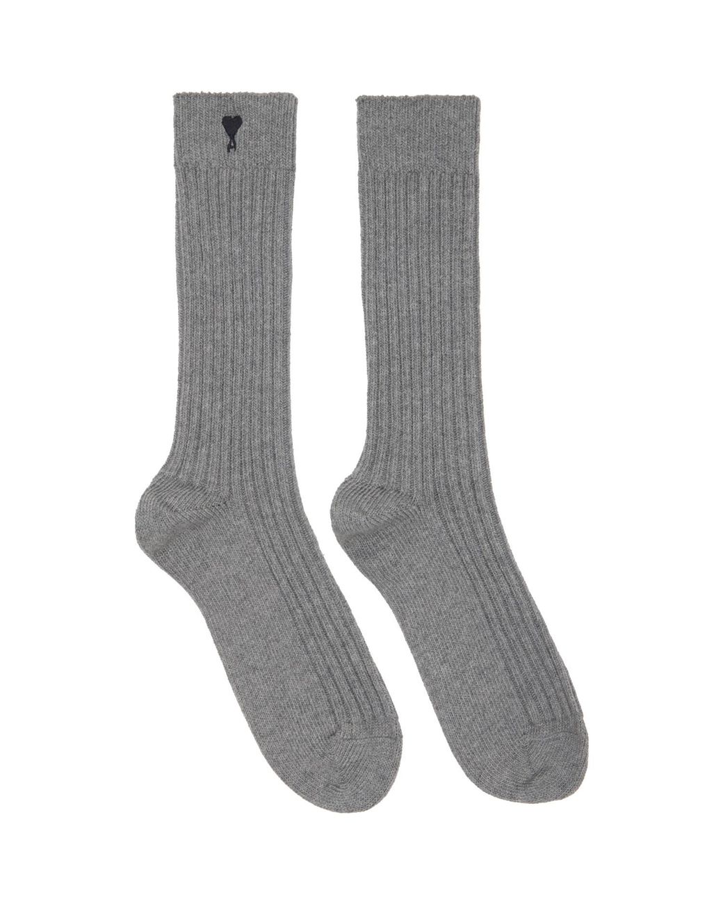 AMI Black Three-Pack Ami De Coeur Socks