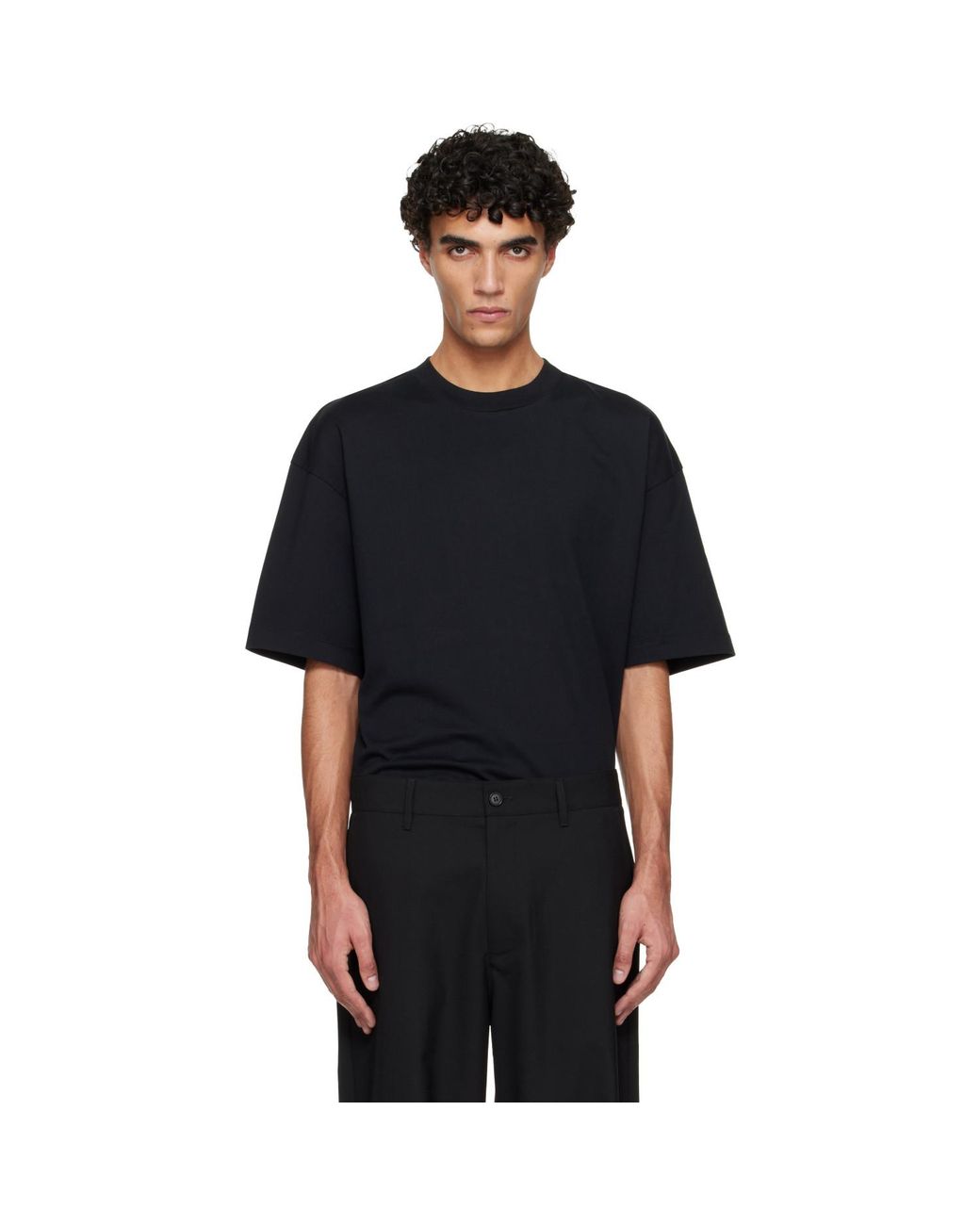 Hope Black Oversized T-Shirt for men