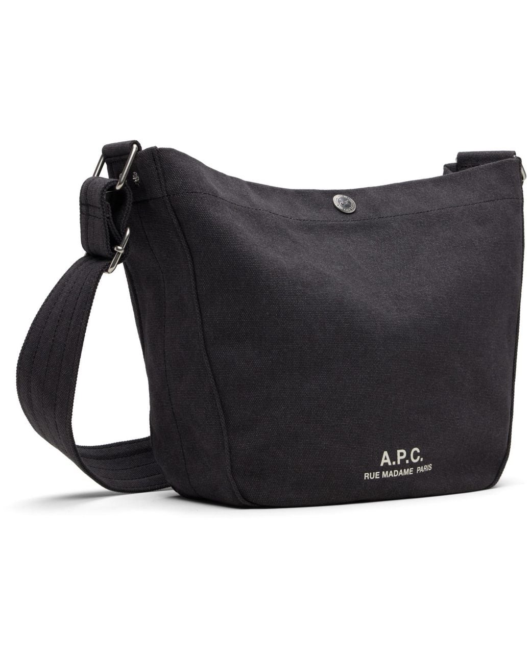 A.P.C. Black Journal Small Satchel
