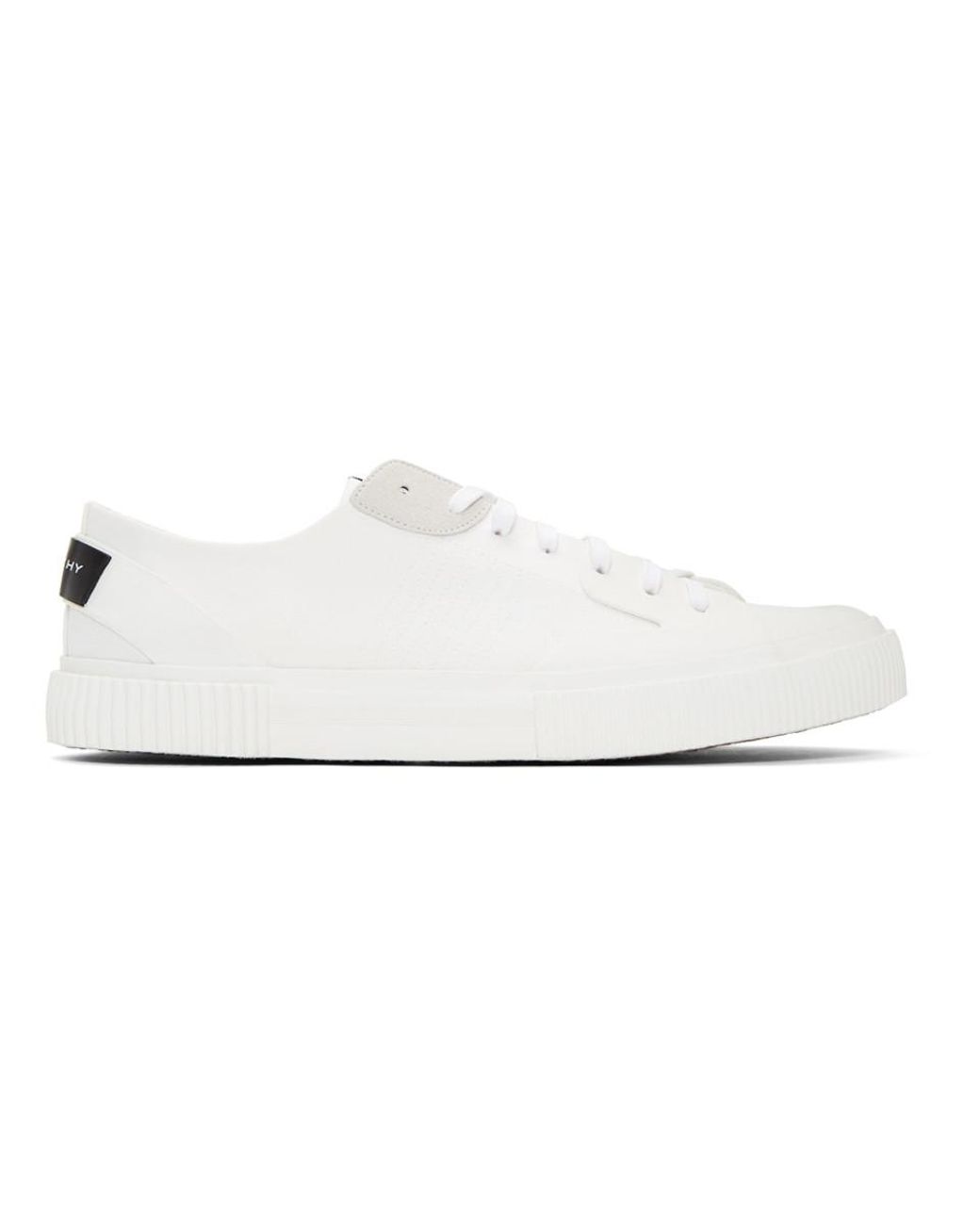 givenchy white tennis shoes