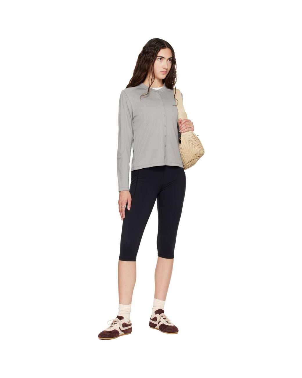 Literary Sport Gray Fanny Cardigan