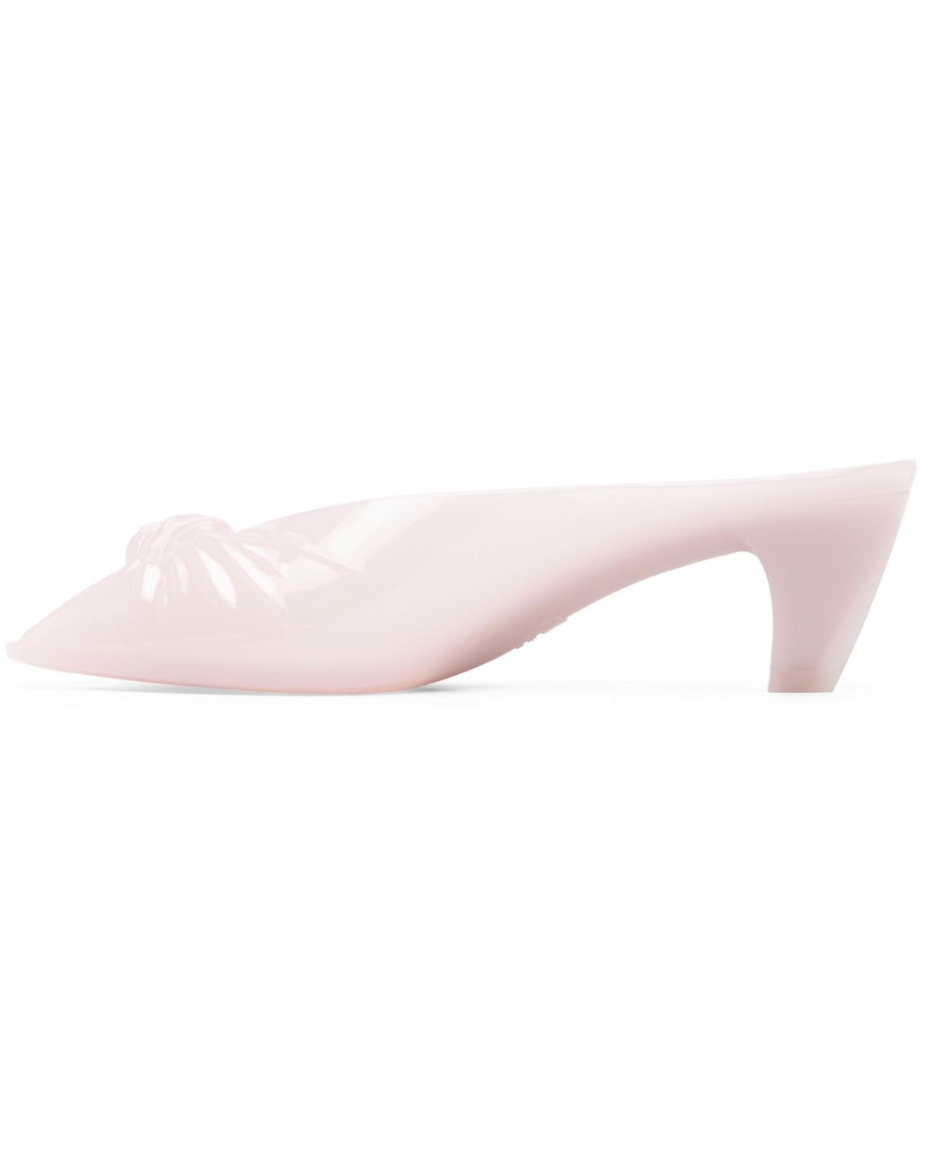 Chloé Pink Jelly' Mule Heeled Sandals
