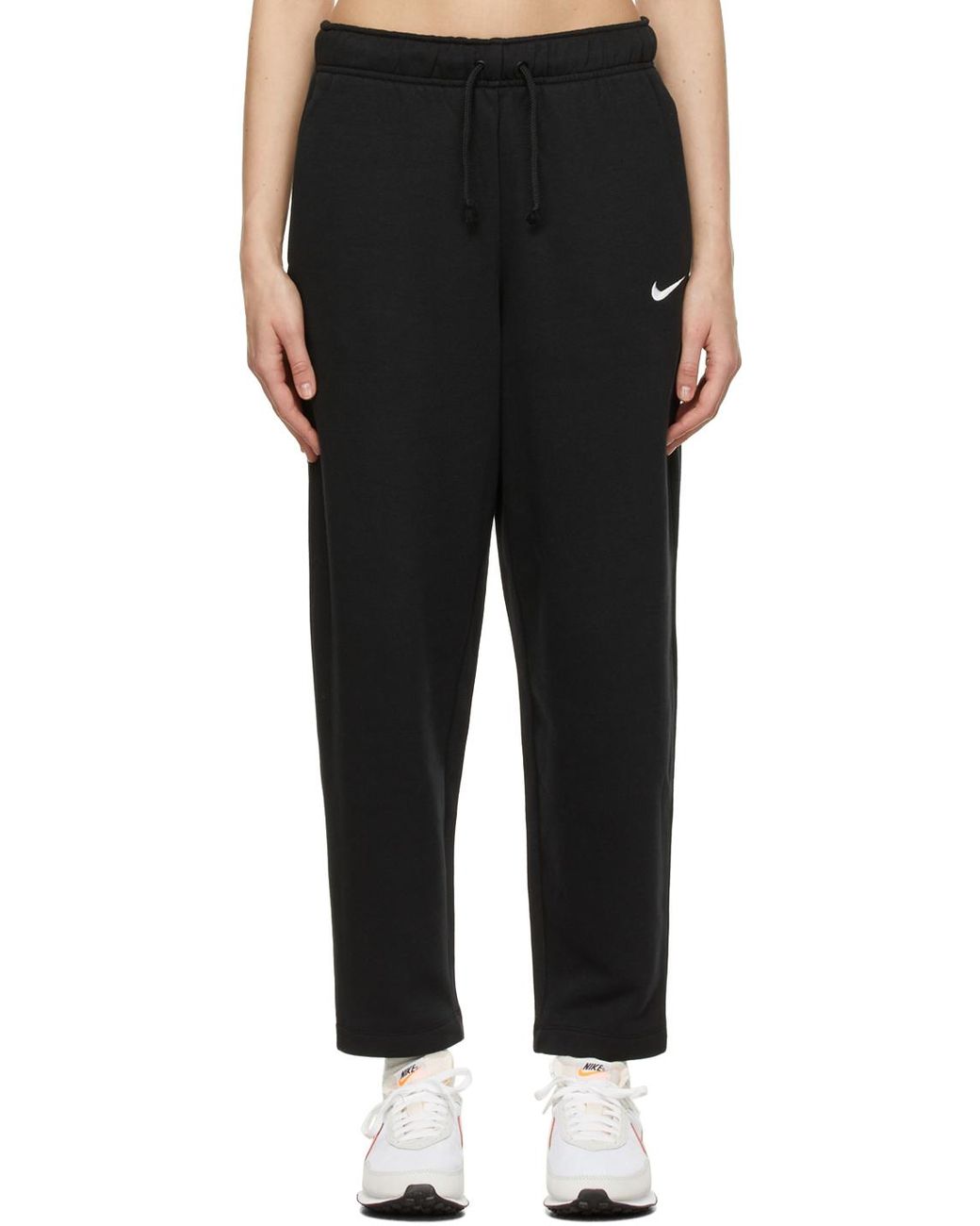 nike fleece curve pants