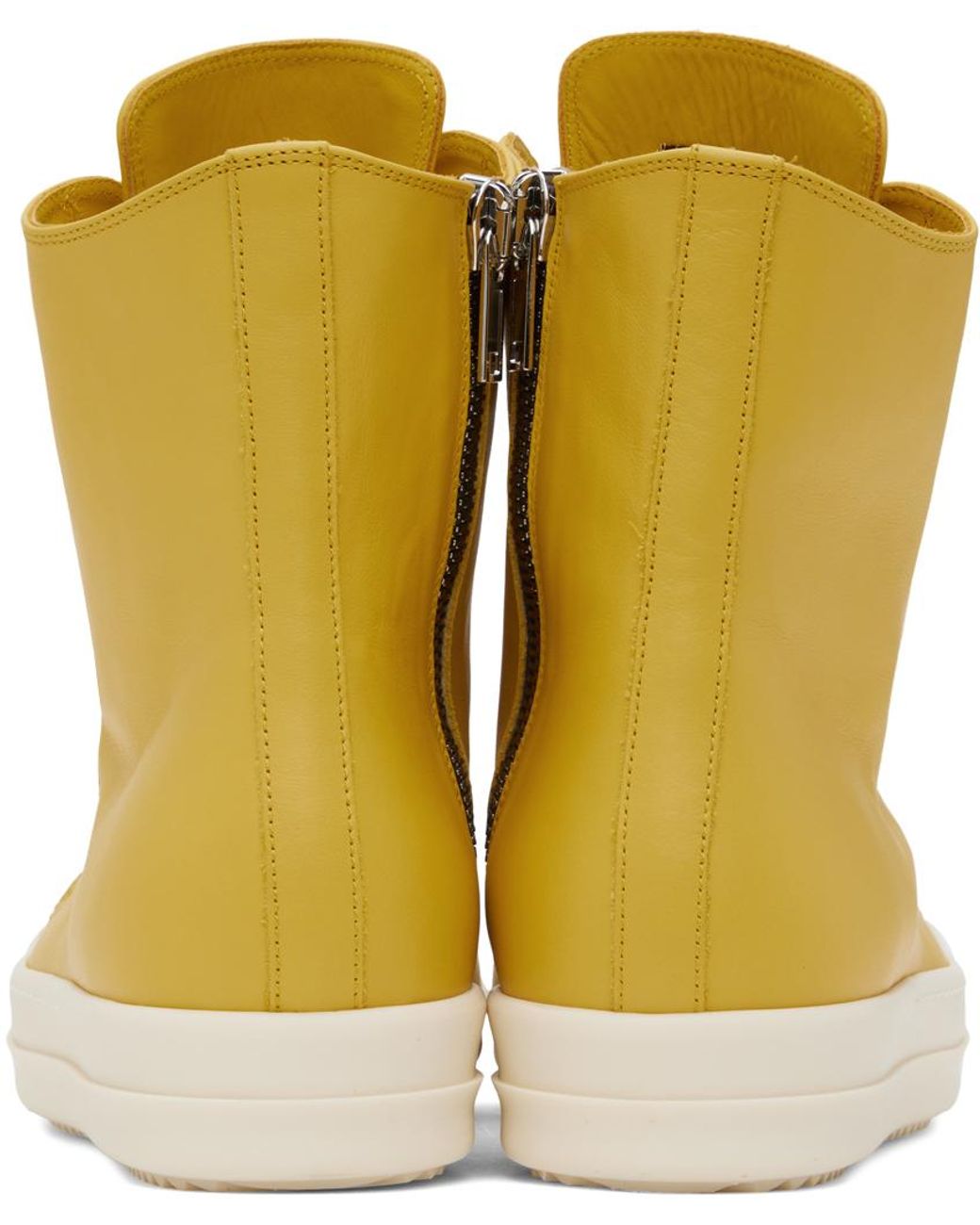 Rick Owens Porterville Jumbolaced Sneakers in Yellow for Men