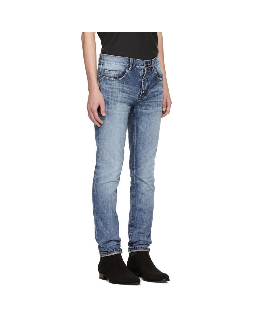 Low-waisted Skinny Jeans for Men 