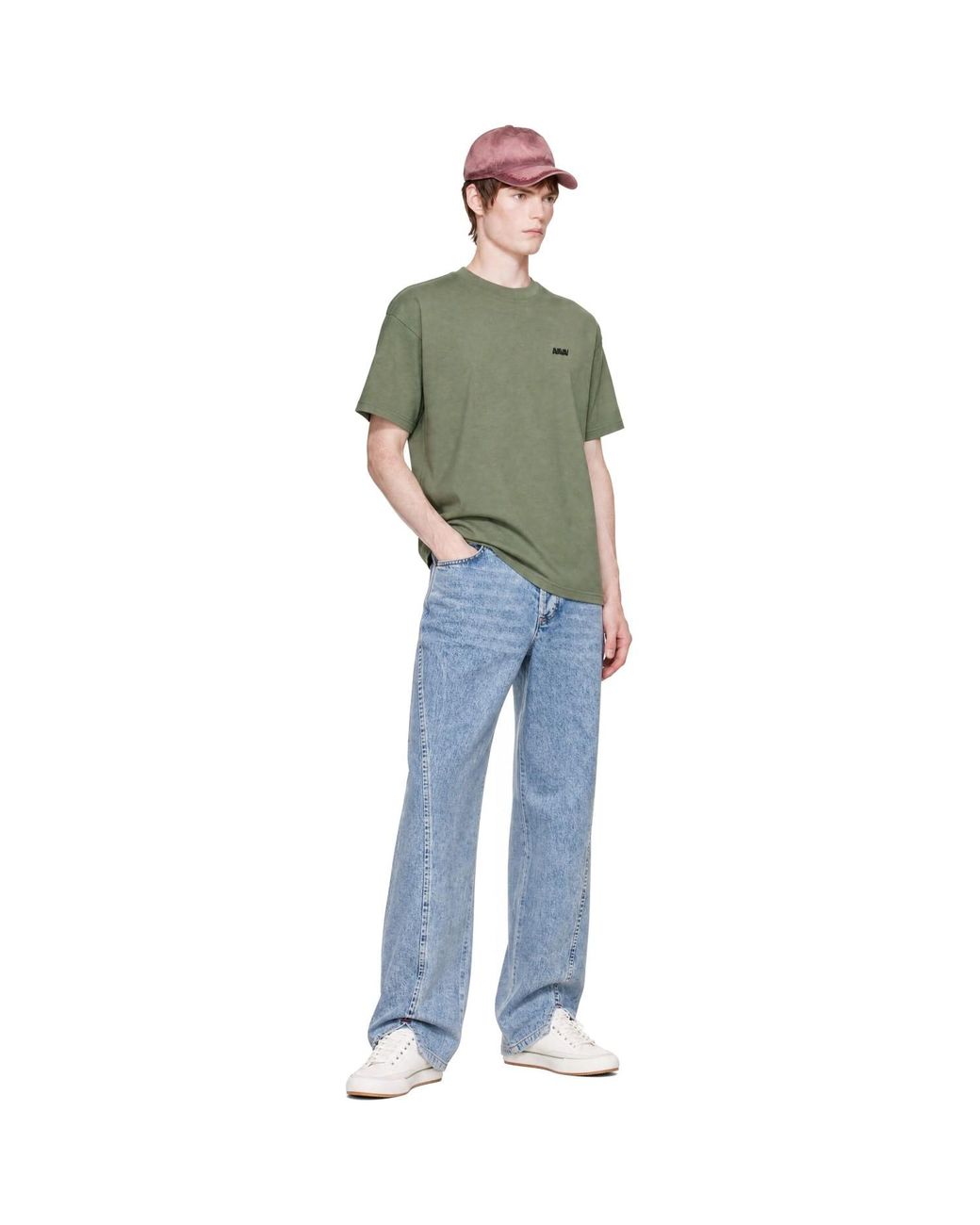 AVAVAV Green Logo T-Shirt for men