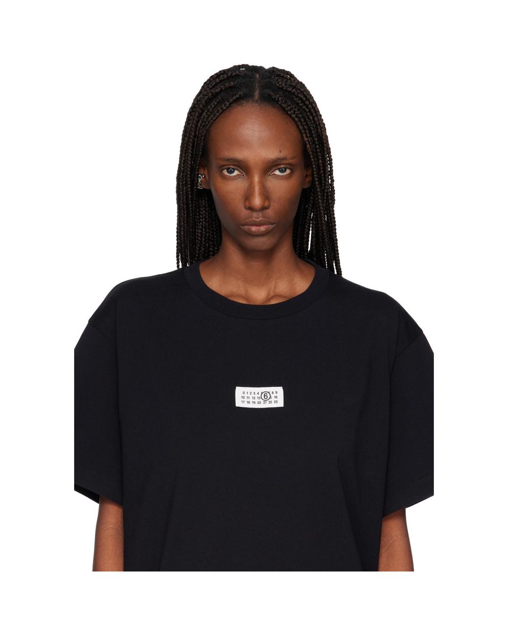MM6 by Maison Margiela Gray Chain Ear Cuff
