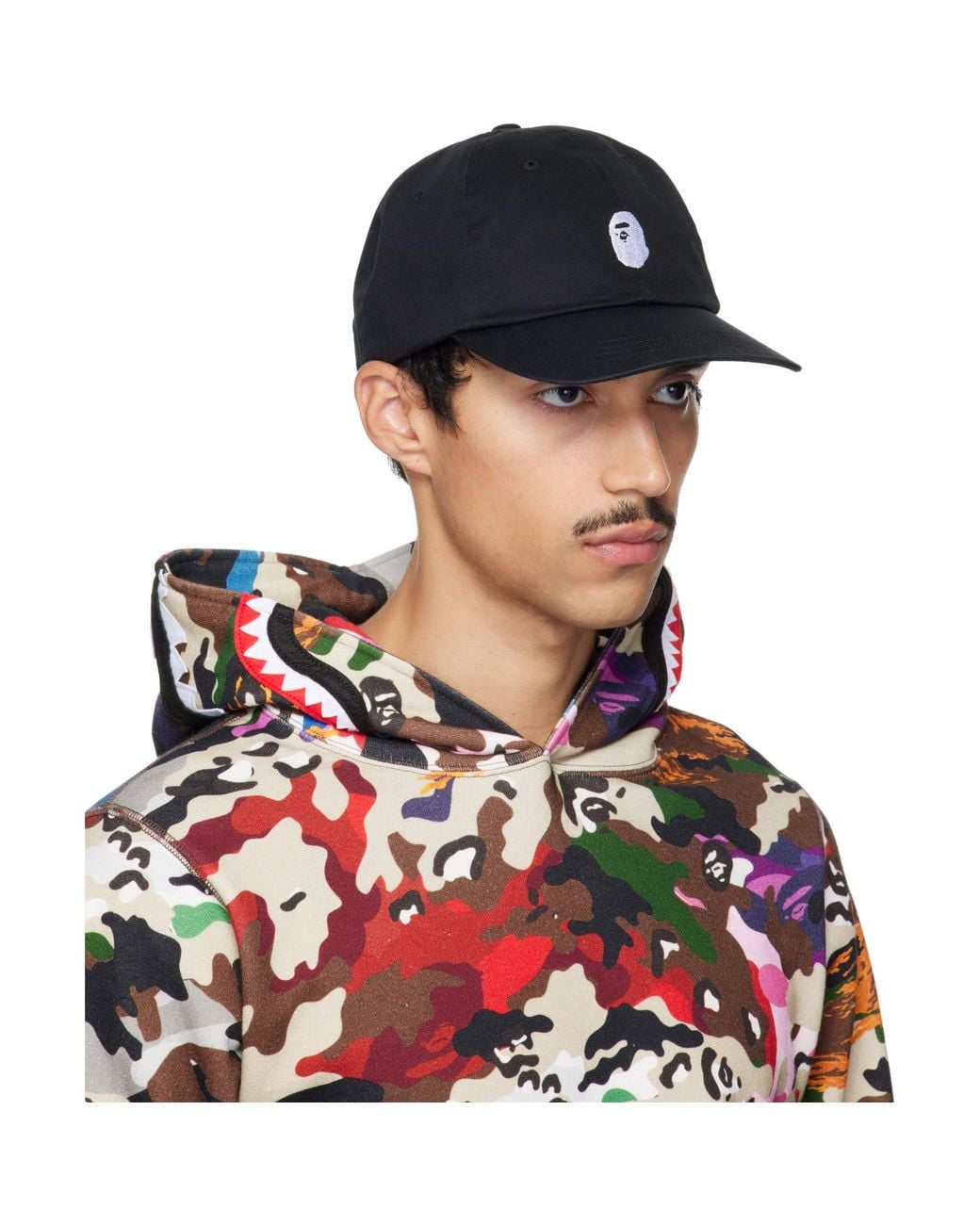 A Bathing Ape Blue Ape Head Cap for men