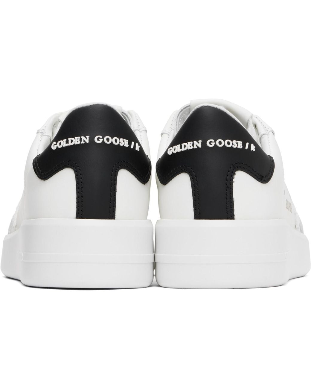 Golden Goose Deluxe Brand Black Purestar Sneakers
