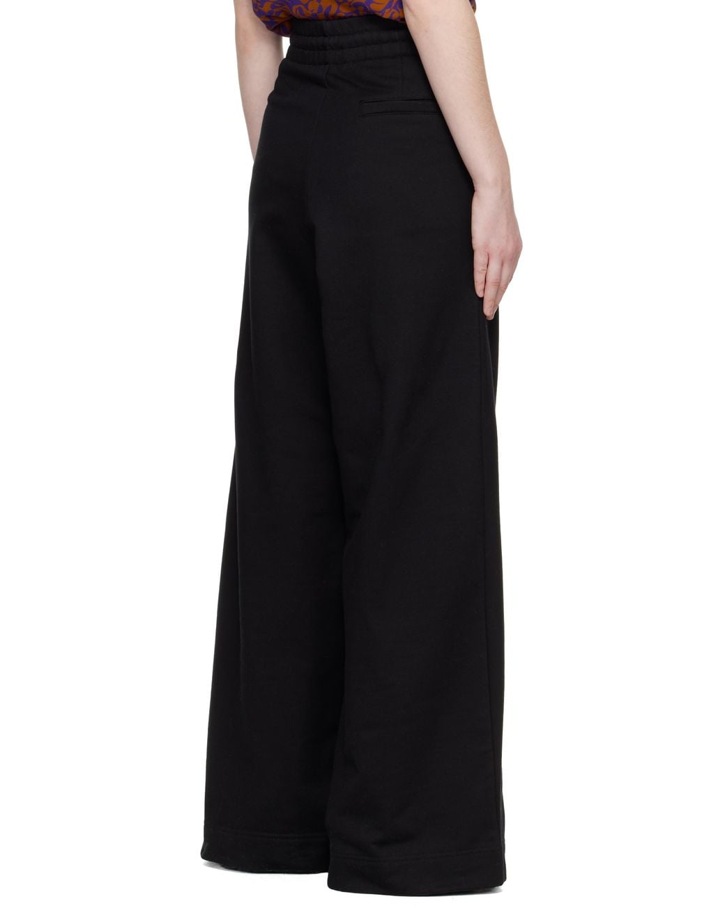 Dries Van Noten Black Loose Sweatpants