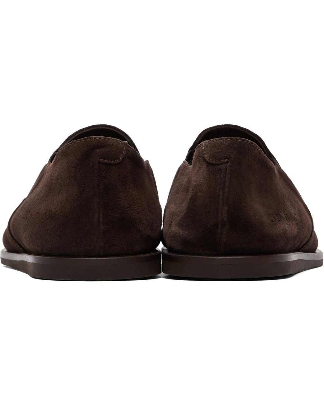 Common Projects Black Suede Slippers for men