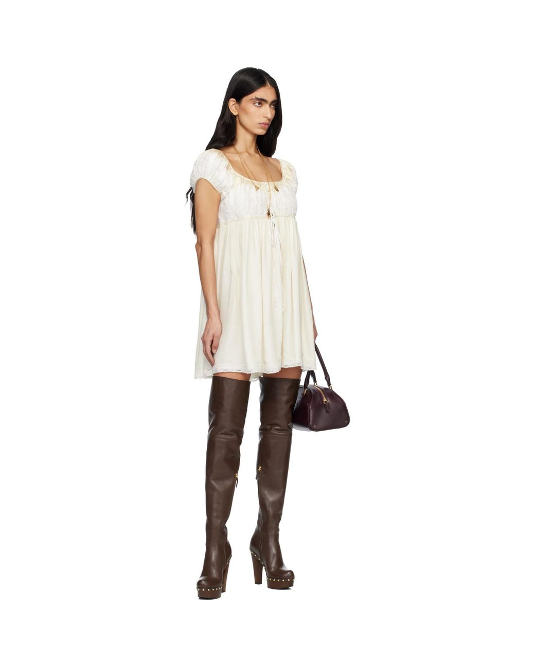 Chloé Black Lola Over-The-Knee Boots