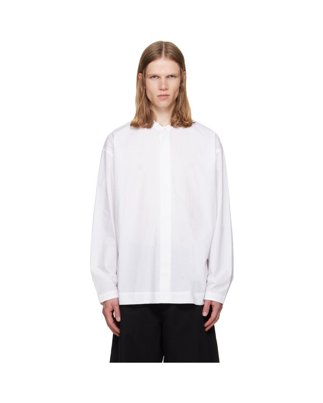 Studio Nicholson White Karst Shirt for men