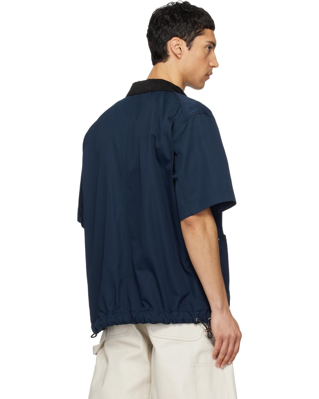 Sacai Carhartt Wip Edition Duck Shirt in Blue for Men | Lyst