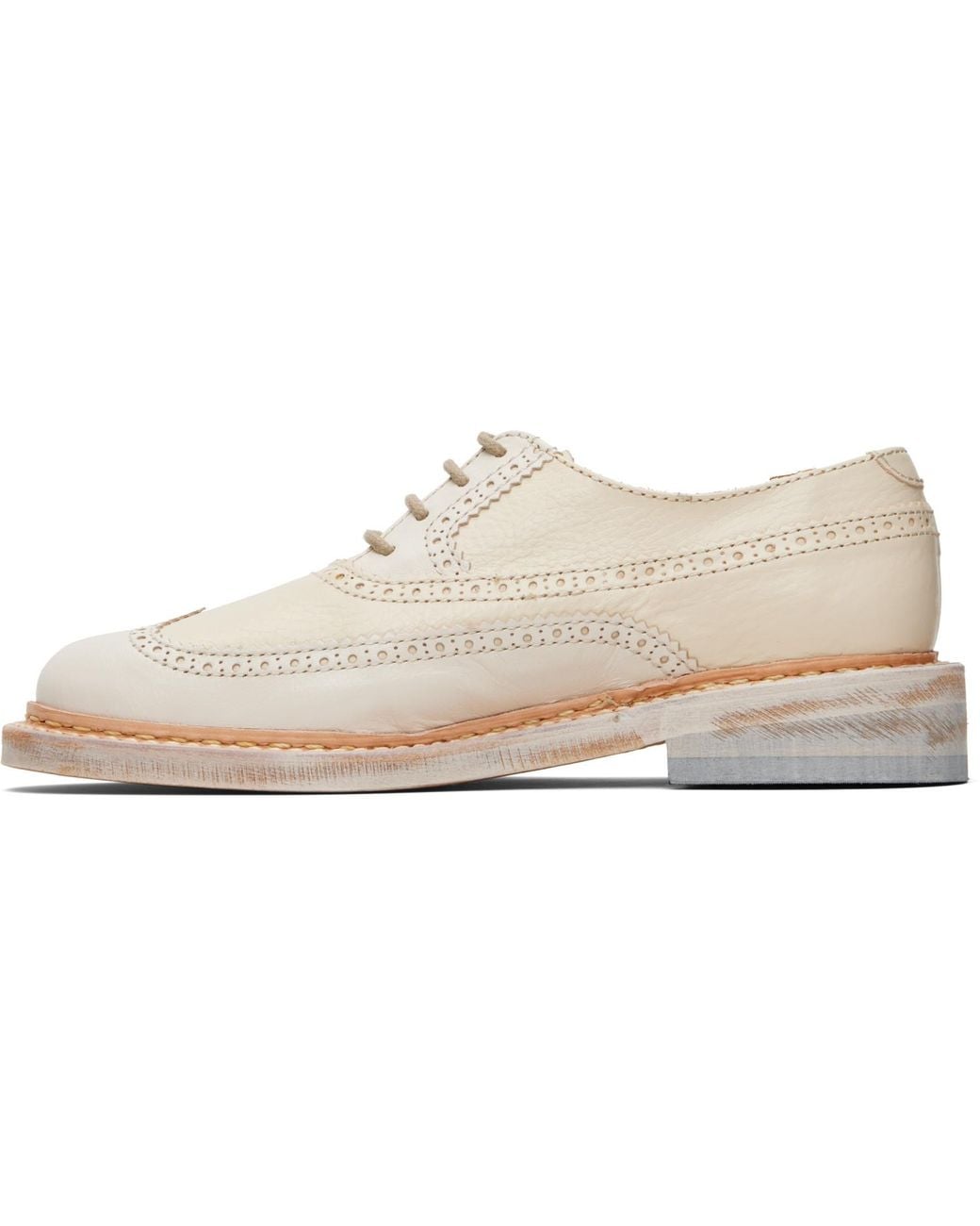 Our Legacy Black Off- Brogue Parade Derbys for men