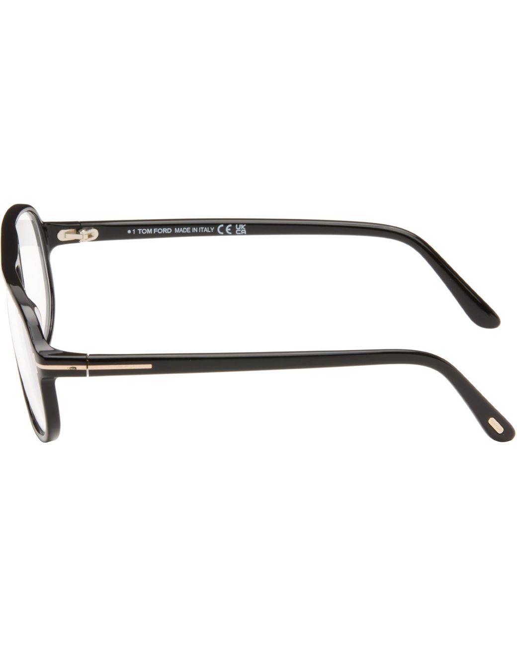 Tom Ford Black Navigator Light Glasses