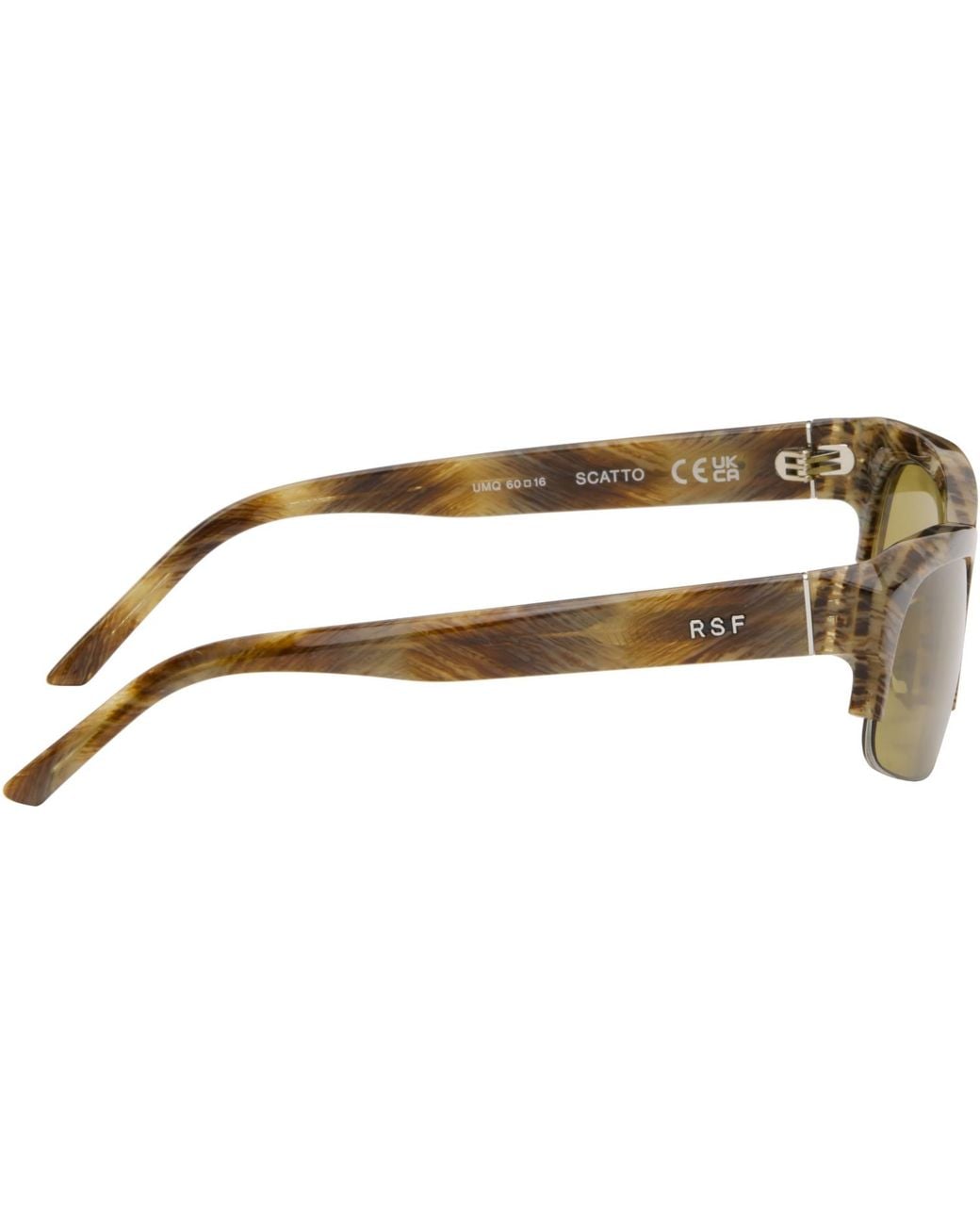 Retrosuperfuture Black Scatto Sunglasses for men
