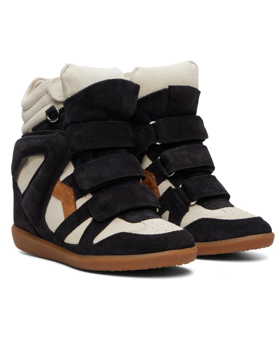 Isabel Marant Black Off- Bekett Ring Sneakers