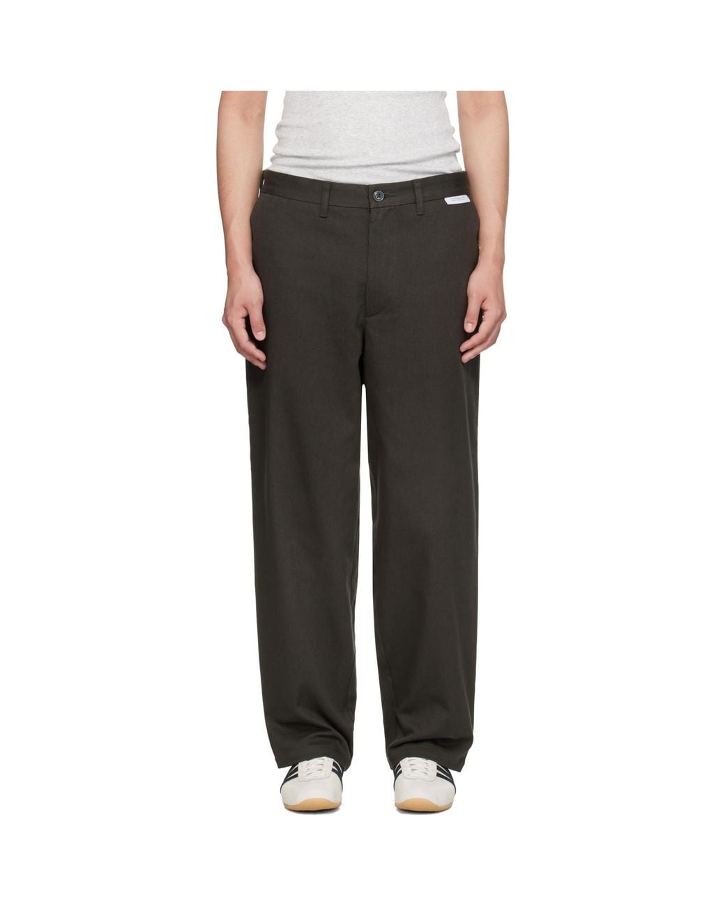 (w)taps Black Wrkt2001 Trousers for men