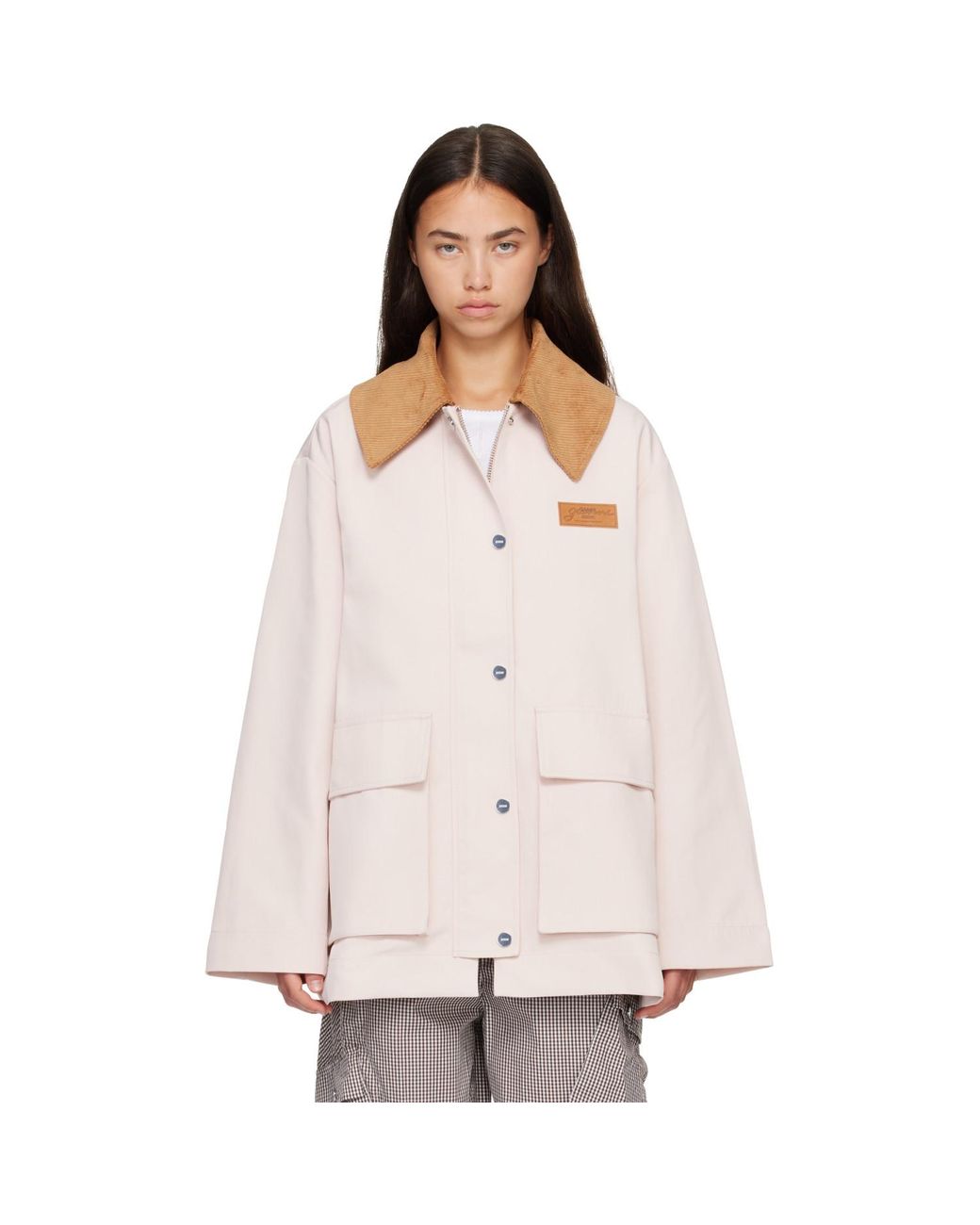 Ganni Natural Twill Jacket