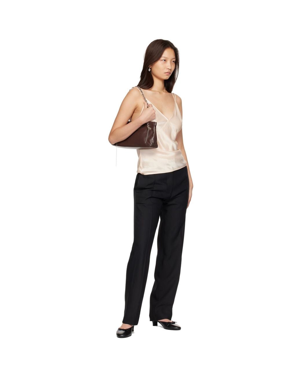 Anine Bing Natural Blanca Camisole