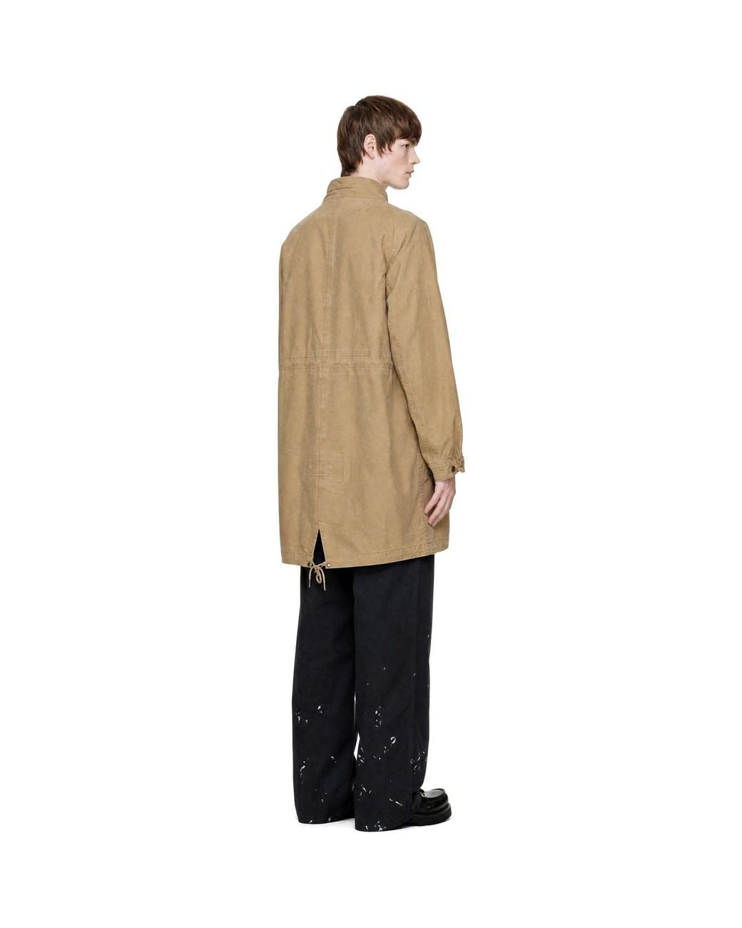 Visvim Natural Six Five Parka Coat for men
