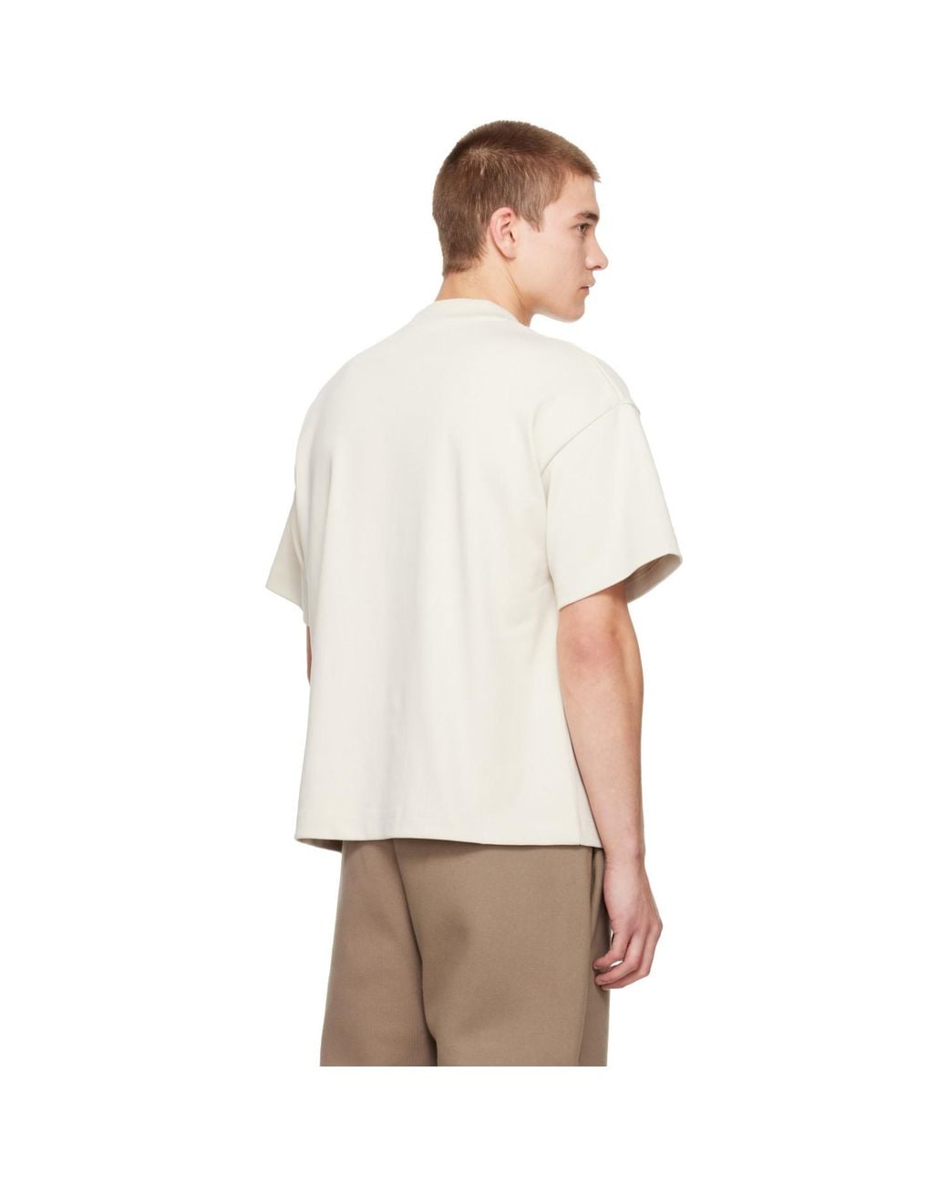 Seventh White Off- Heavyweight Box T-Shirt for men