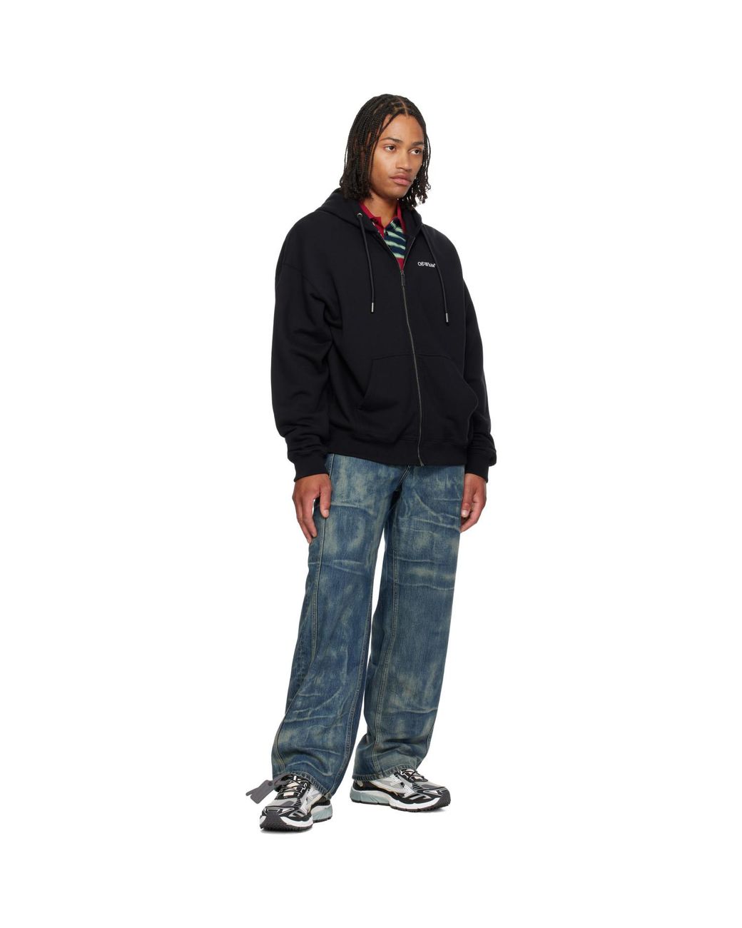 Off-White c/o Virgil Abloh Gray Be Right Back Sneakers for men