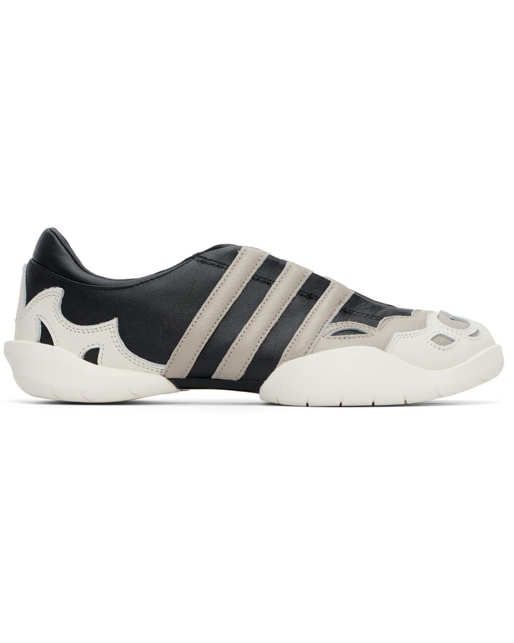 Y-3 Black Regu Mary Jane Sneakers for men