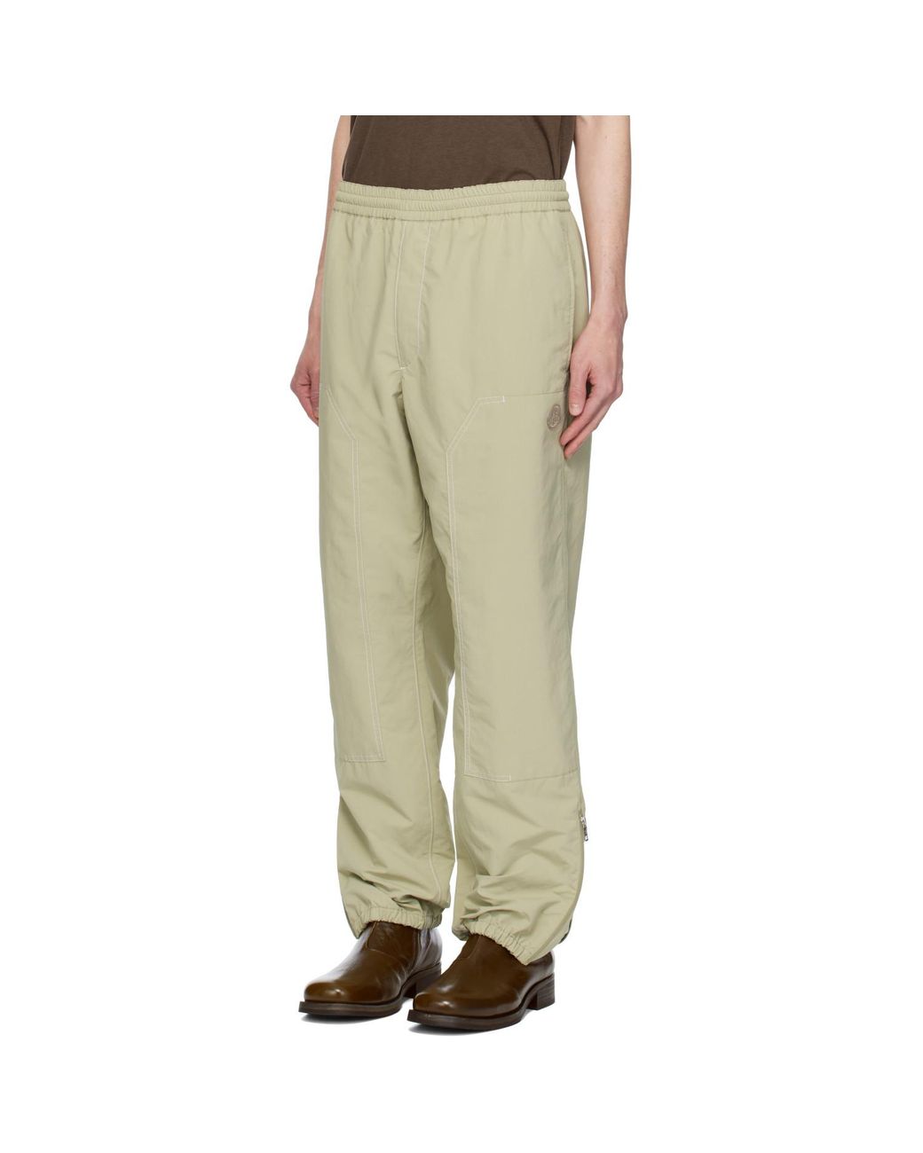 Moncler Natural Cp Archivio Creativo Trousers for men