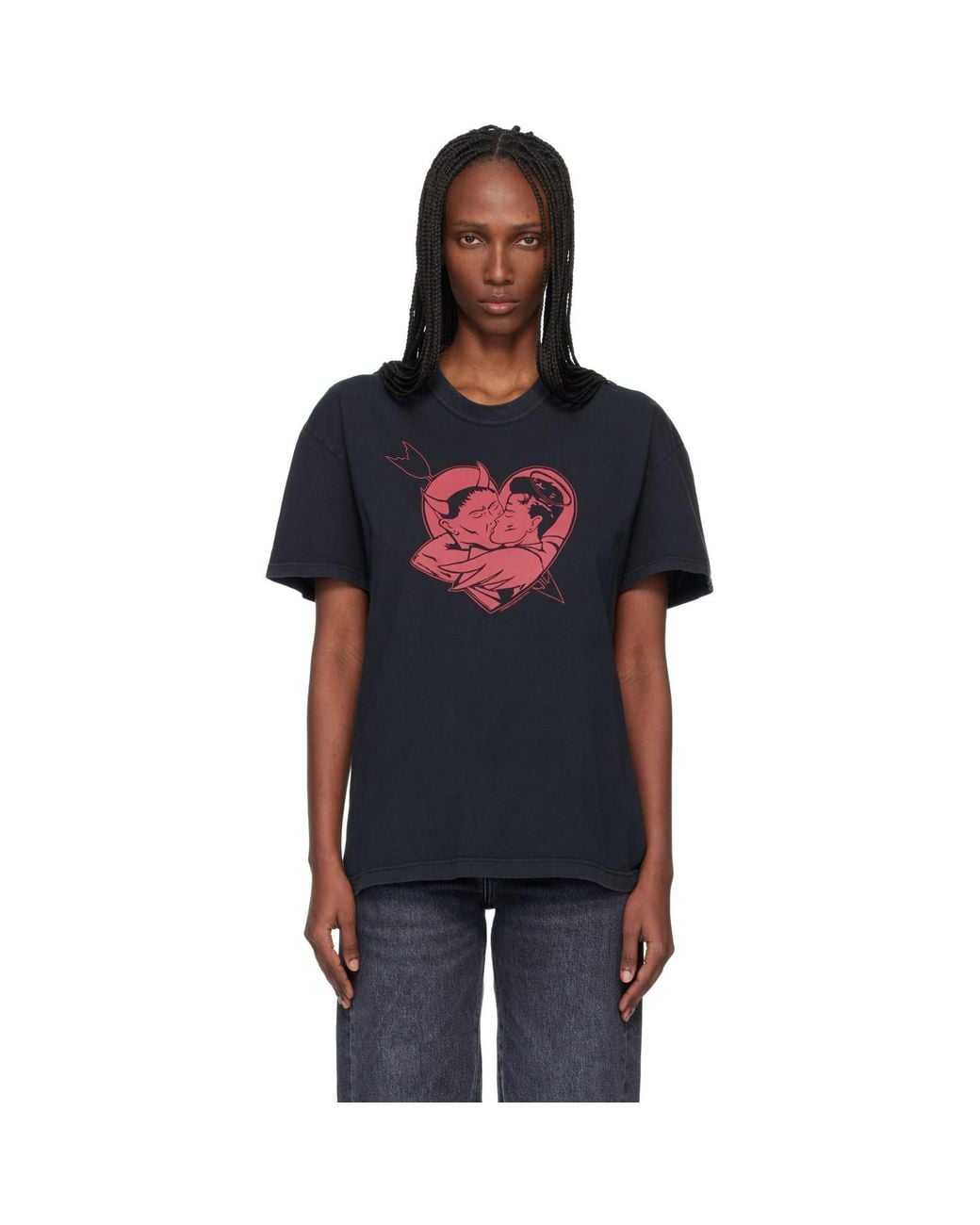 Our Legacy Black Loose T-Shirt