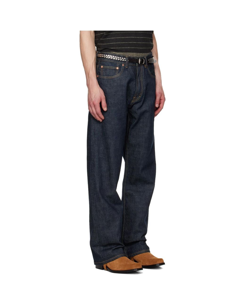 Our Legacy Blue Third Cut Jeans for men