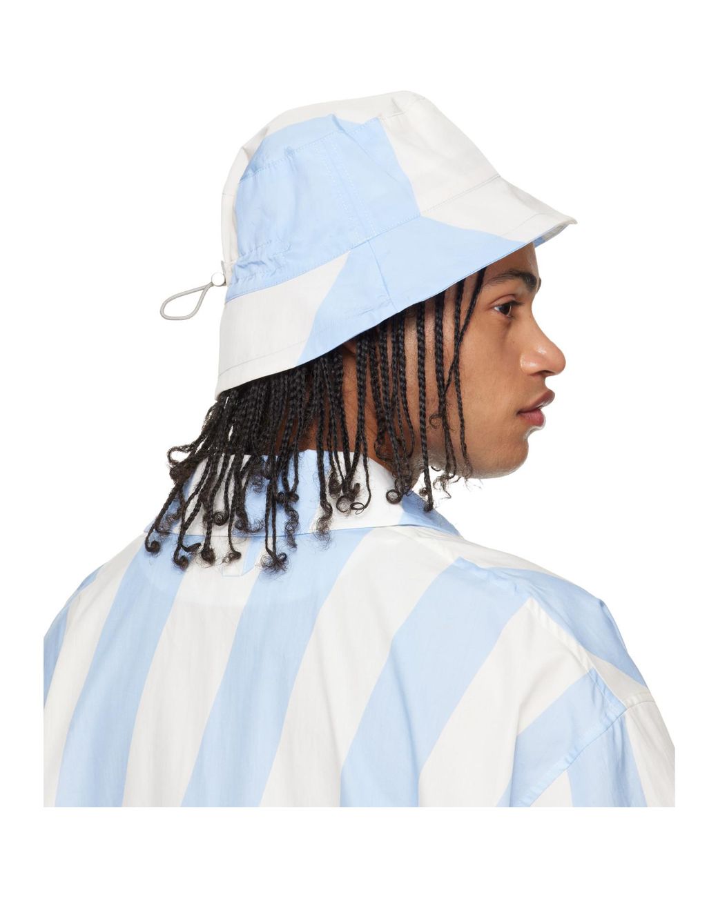 Jacquemus Blue Off- 'The Baluchon' Bucket Hat for men