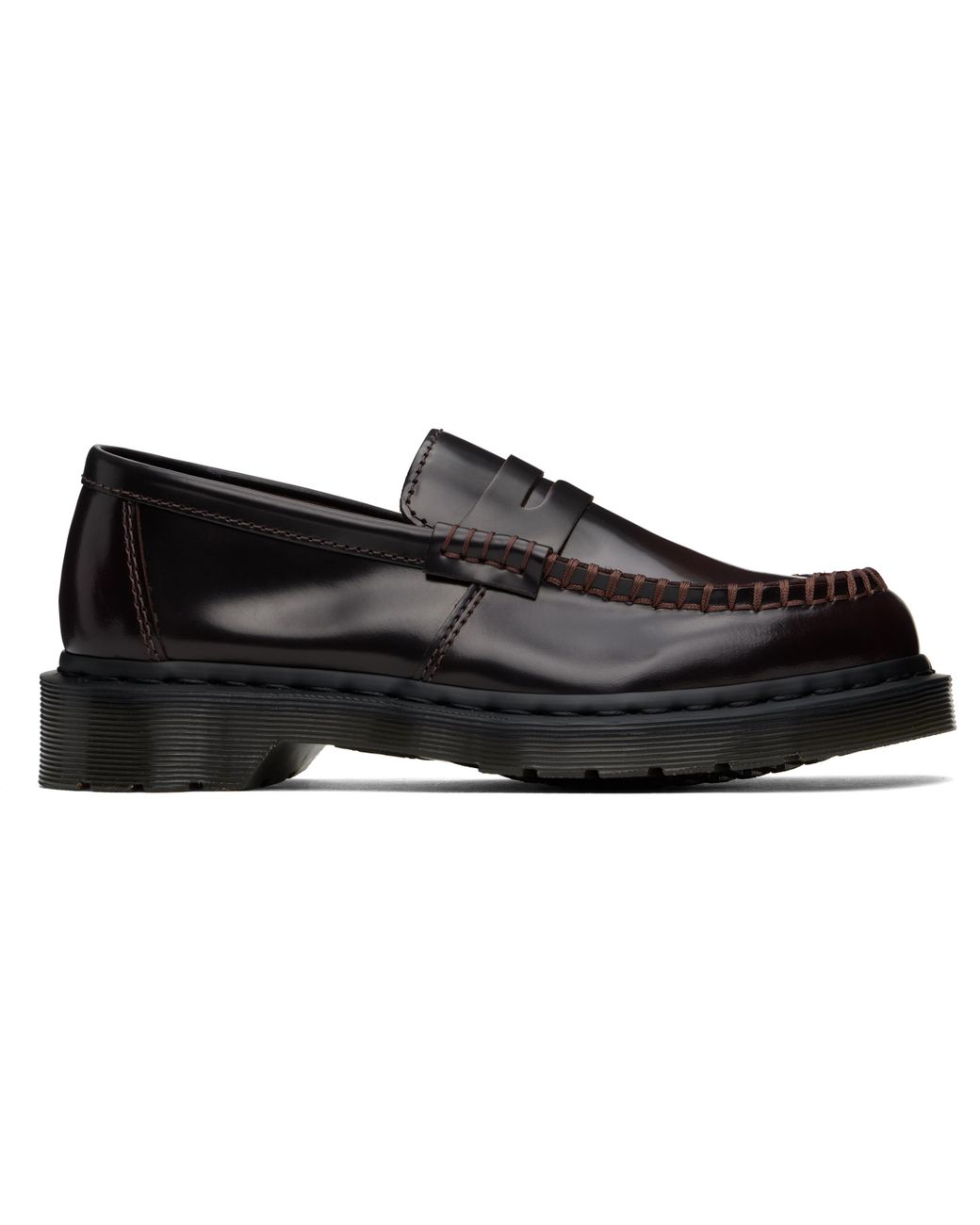 Dr. Martens Penton Arcadia Leather Loafers in Black for Men | Lyst