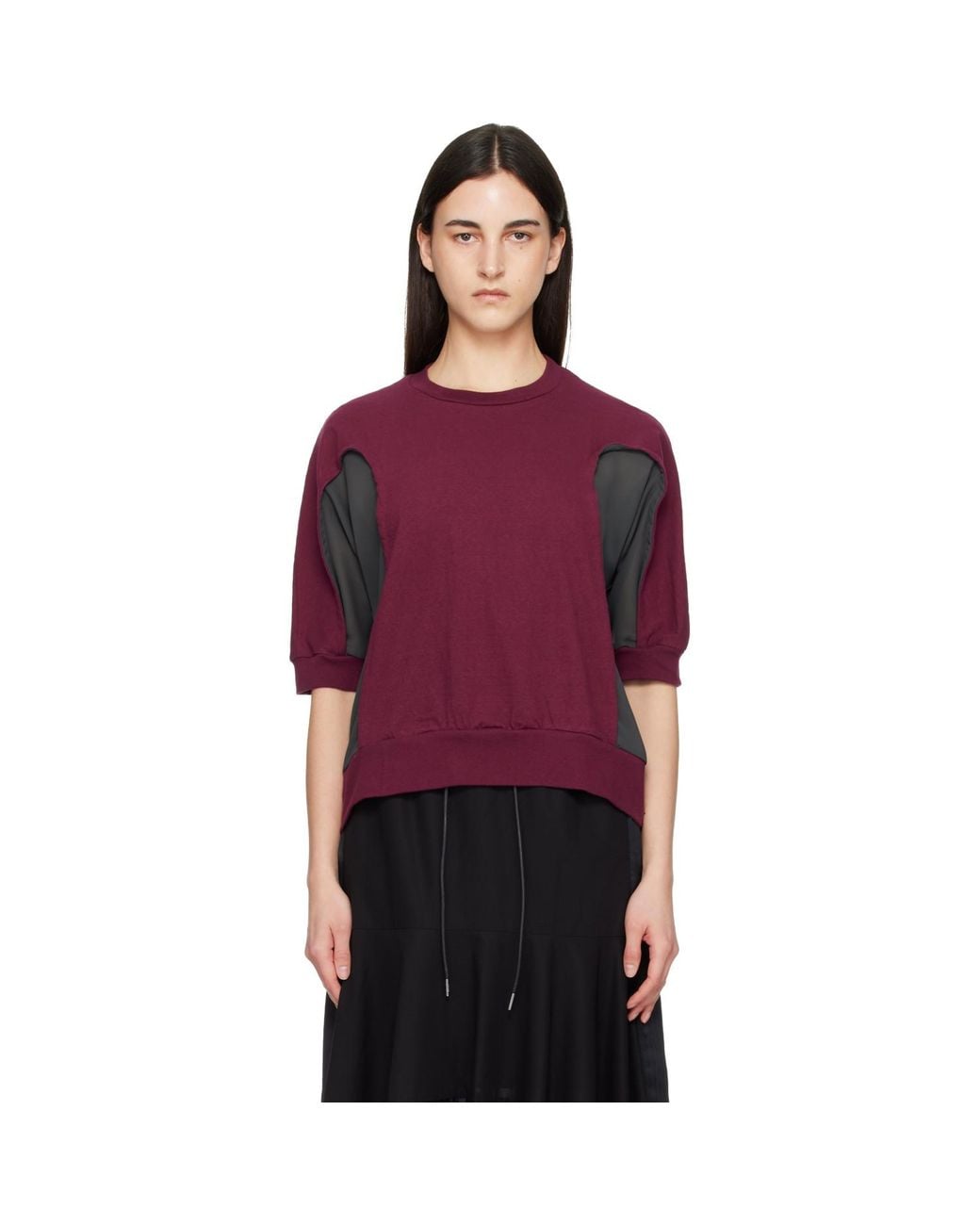 Undercover Red Burgundy Up1F1807-Sweater