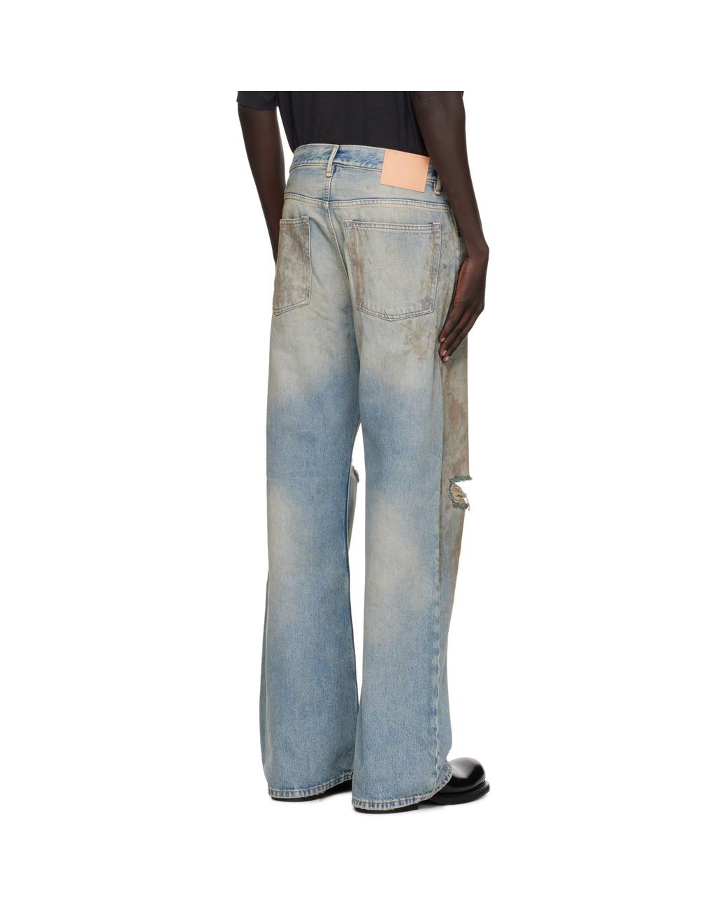Acne Blue Regular Fit 2021M Jeans for men