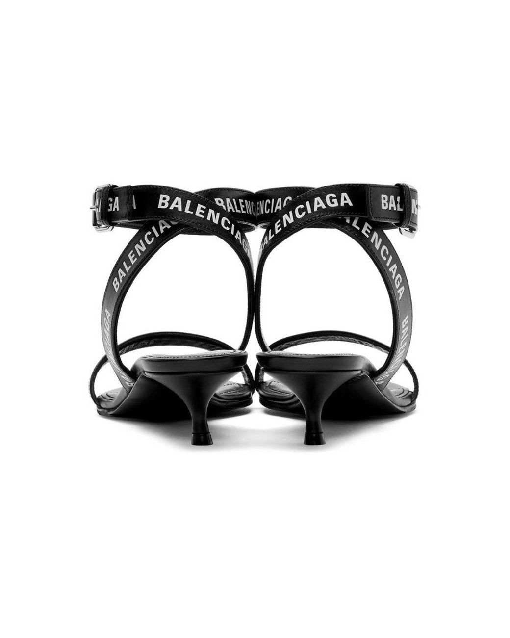 Balenciaga strappy sandals clearance