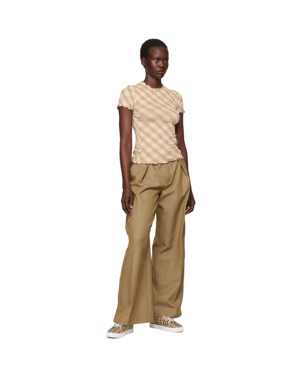 Burberry Brown Sneakers