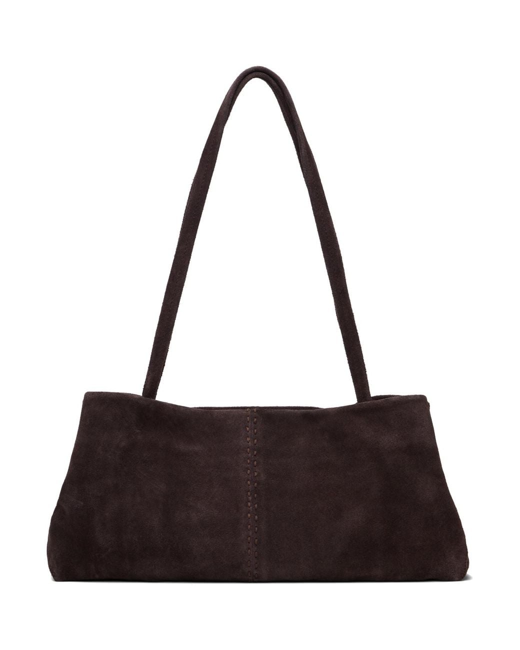 St. Agni Black Suede Origami Bag