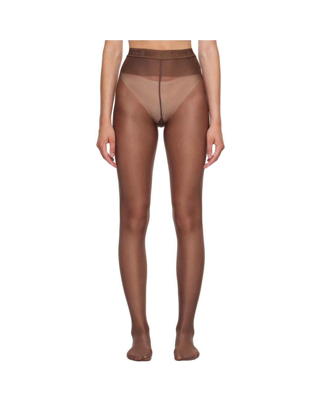 Wolford Brown Neon 40 Tights