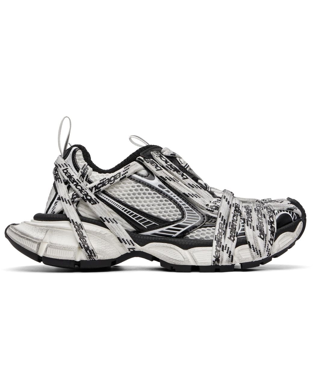 Balenciaga Gray 3Xl Extreme Laces Sneakers