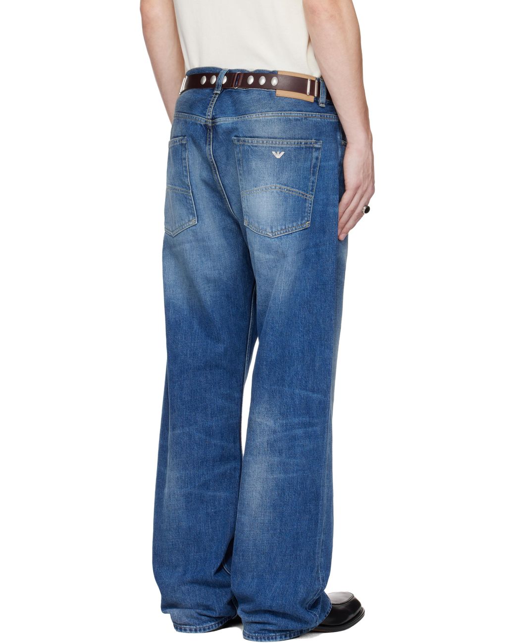 Our Legacy Work Shop Emporio Armani Terzo Cut Jeans in Blue
