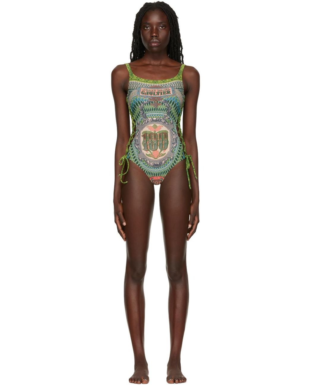 Foreign Money Swimsuit - Noire by Genese Legere