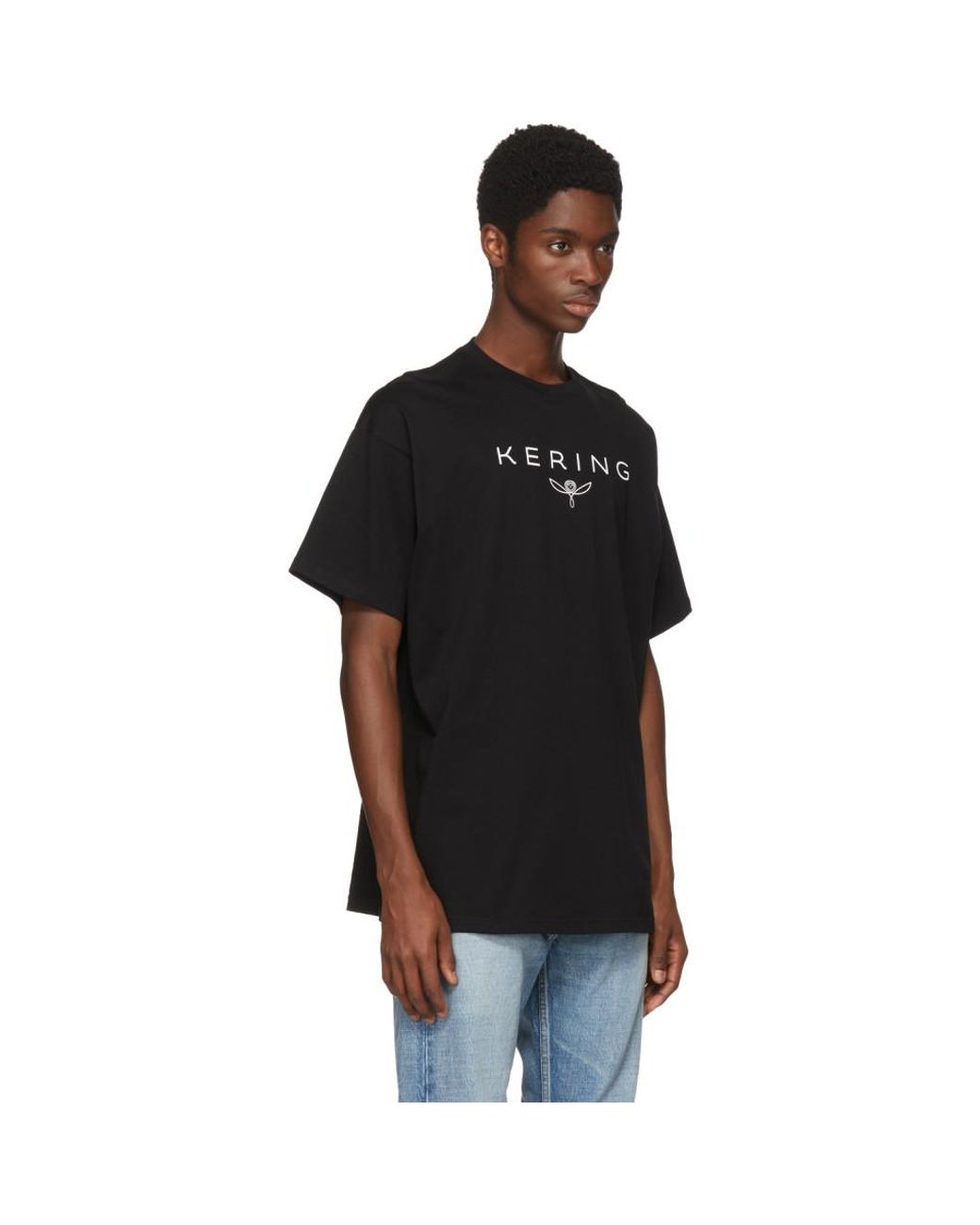 Balenciaga Black Kering T-shirt for Men | Lyst UK