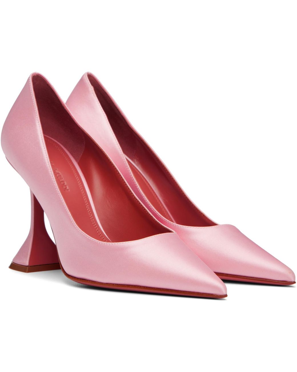 AMINA MUADDI Pink Ami 95 Heels